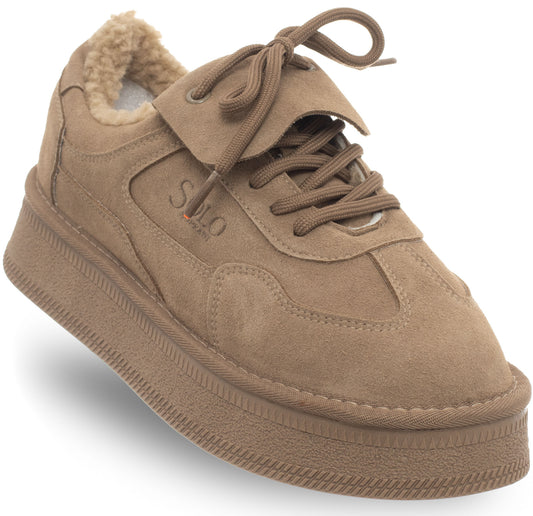 SOLO SOPRANI COUTURE SHOES - SSW521P34/21 JENNY SUEDE FUR Women