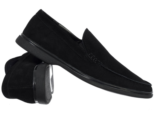 B ORIGINALS Low Shoes Moccasins HA230875 1/BLACK (7727) Men