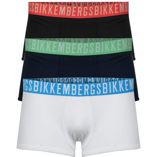 BIKKEMBERGS BOXER SHORTS 3-PACK - BKK1UTR09TR TRUNK ASSORTED Men