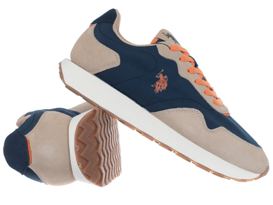 MEN'S SHOES - U.S. POLO ASSN. - ALEXIS004-BEI-BLU02 Men