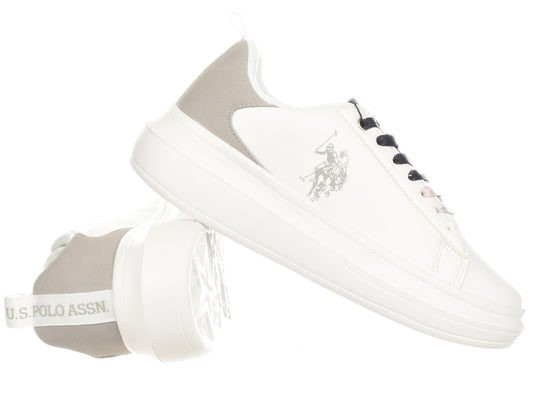 SHOES U.S. POLO ASSN. - HELIS026-WHI-LGR03 Women