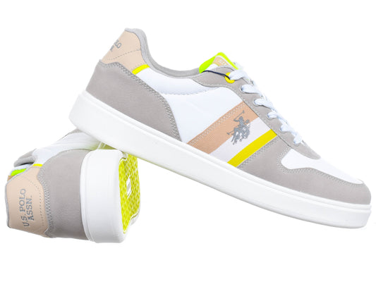 SHOES U.S. POLO ASSN. - ROKKO003D-LGR-WHI01 Men