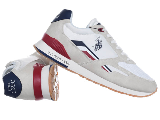 SHOES U.S. POLO ASSN. - TABRY003B-WHI-LGR03 Men