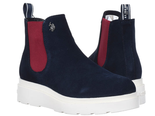 Women's U.S. POLO ASSN. Shoes - PENNY004-BLU005 - ankle boots Women