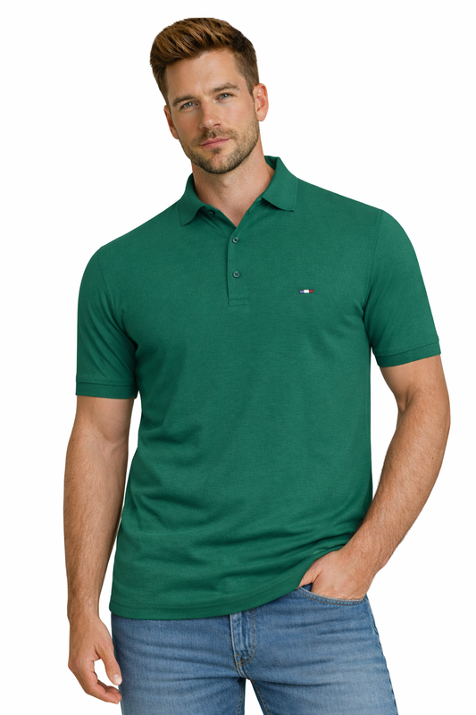 COLOR HAKAN T-shirt Men's POLO Green (9220) Men
