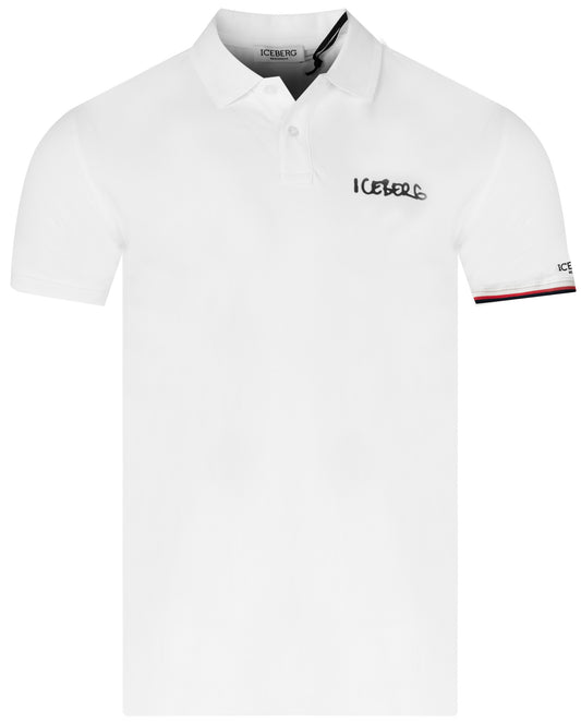 ICEBERG T Shirt POLO ICE4MPL01 WHITE (6673) Men