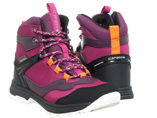 ICEPEAK Shoes TREKKINGOWE Kids' / Women's ICEPEAK AGARDIR MID WP JUNIOR WATEEPROOF (7966) Women