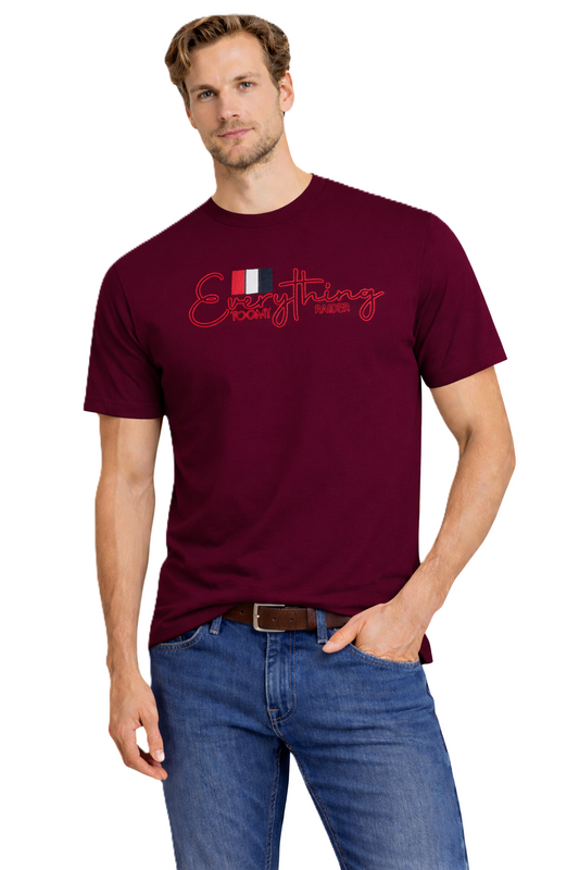 JUMPER T-SHIRT T-shirt Men's Burgundy (9147) Men