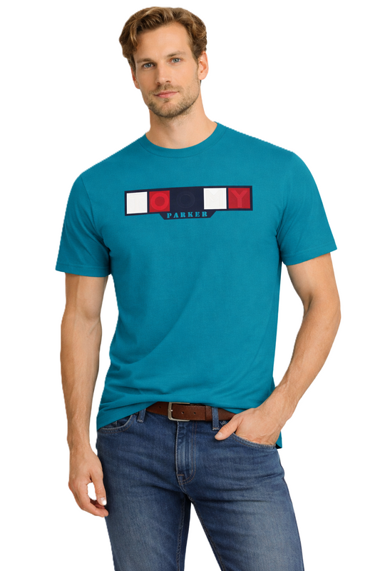 JUMPER T-SHIRT T-shirt Men's Turquoise (9105) Men