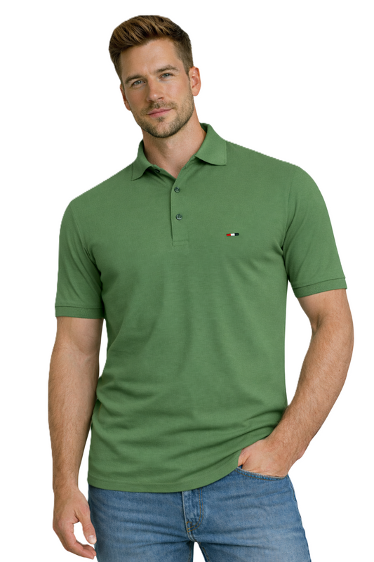 RAMOSS T Shirt POLO 25 7001 GREEN (9213) Men