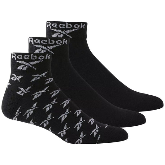 REEBOK - SOCKS - CL FO ANKLE SOCK BLACK GG6675 3-PACK Men