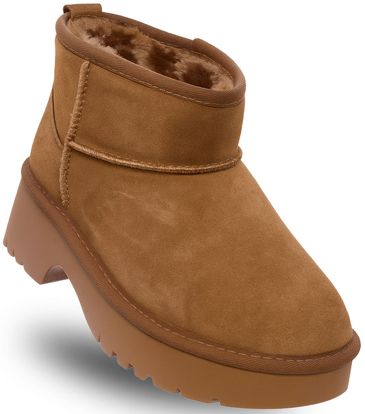 SOLO SOPRANI COUTURE Leather Ankle Boots Women's LEA SUEDE (8031) Women