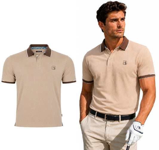 U.S. GOLF CLUB T-SHIRT POLO (10435) Men