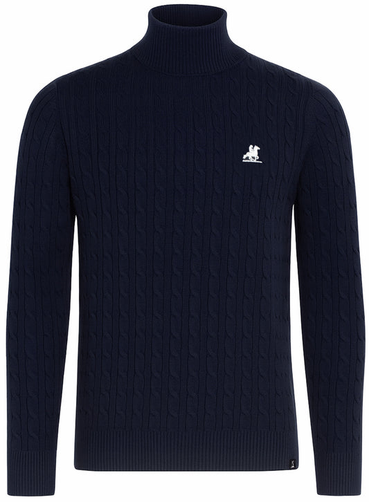 U.S. GRAND POLO EQUIPMENT & APPAREL TURTLENECK SWEATER - US52207M/3922 Men