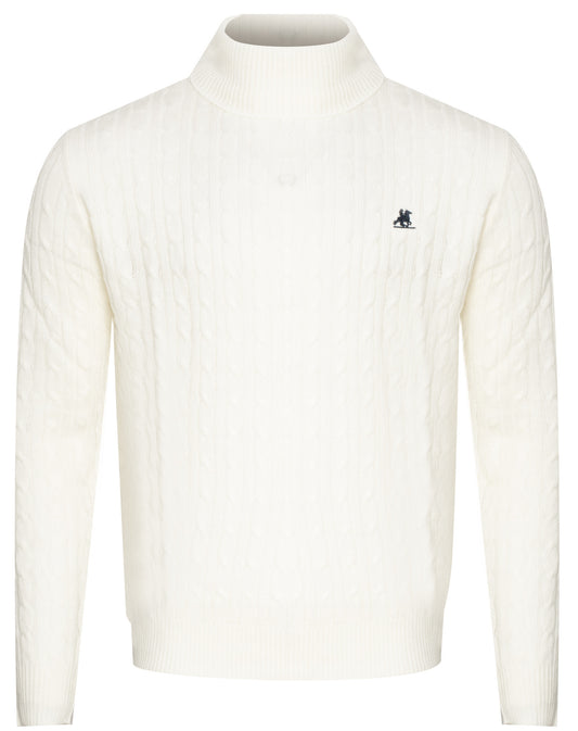 U.S. GRAND POLO EQUIPMENT & APPAREL TURTLENECK SWEATER - US52207M/4800 Men