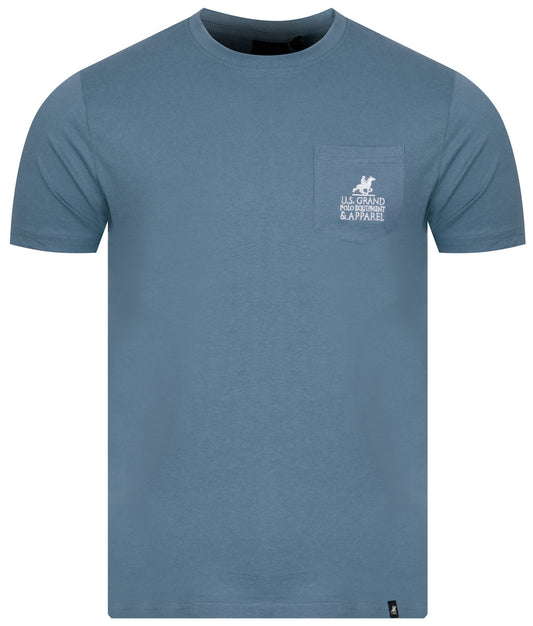U.S. GRAND POLO EQUIPMENT & APPAREL T-SHIRT - US51617M/3918 Men