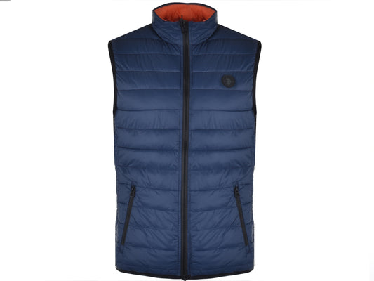 U.S. POLO ASSN. - REVERSIBLE VEST - 61195-46019-575 - NAVY/ORANGE Men