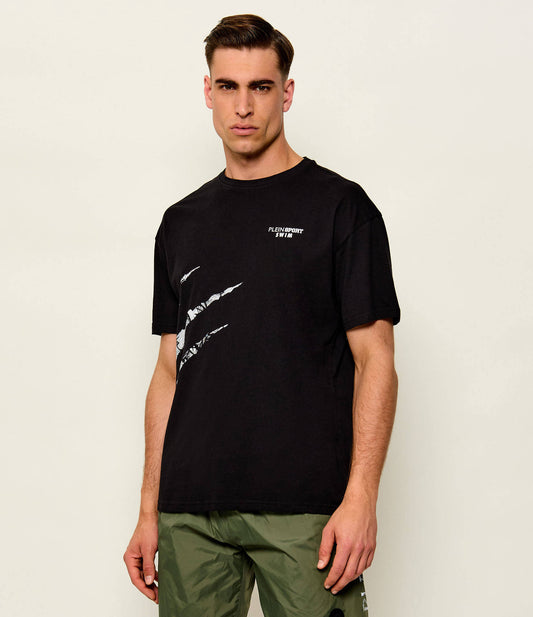 Plein Sport SCRATCH T-SHIRT (PS26MTS04_02_BLACK) Men