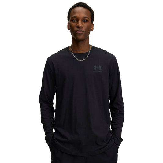 UA SPORTSTYLE LEFT CHEST LS (1329585-002) Men
