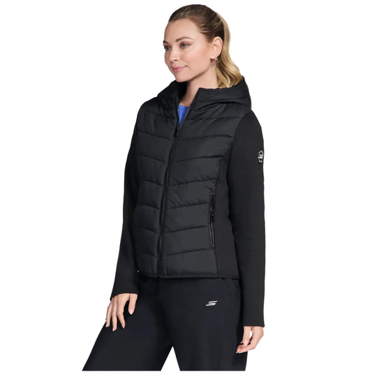 Skechers GO Shield Performance Elite Hooded Jacket (JA232-BLK) Women