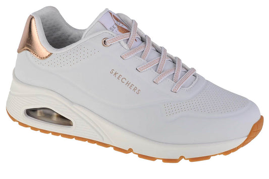 Skechers Uno-Shimmer Away 155196-WHT Women