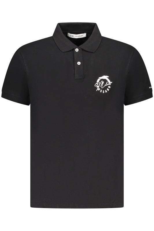 TRUSSARDI Polo Shirt (TRU25MPL01_NE03BLAC) Men