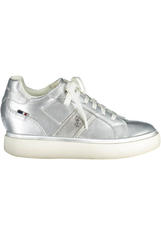 U.S. POLO ASSN. Sneakers Silver (ANGIE001WAY2_0FC9AB8_ARGENTOSIL) Women